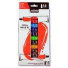 Estojo Tinta a Óleo Pébéo 12 Cores 12ml Estojo Tinta a Óleo Pébéo 12 Cores 12ml