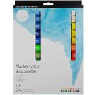Estojo Tinta Aquarela Daler Rowney Simply c/24 Cores 12ml 134500124 Estojo Tinta Aquarela Daler Rowney Simply c/24 Cores 12ml 134500124