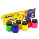 Estojo Tinta Tempera Guache NEON Acrilex - 6 cores 15 ml Estojo Tinta Tempera Guache NEON Acrilex - 6 cores 15 ml