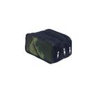 Estojo Triplo Escolar Camuflado Grande C Borda Exército- JKF Estojo Triplo Escolar Camuflado Grande C Borda Exército- JKF