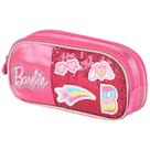 Estojo triplo escolar infantil Barbie Luxo Luxcel Estojo triplo escolar infantil Barbie Luxo Luxcel