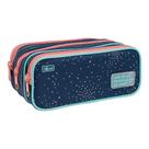 Estojo Triplo Grande Tilibra Academie Dots Estojo Triplo Grande Tilibra Academie Dots