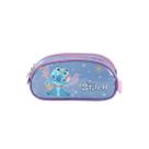 Estojo Triplo Stitch Disney Escolar Meninas Infantil Passeio Estojo Triplo Stitch Disney Escolar Meninas Infantil Passeio
