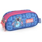 Estojo Triplo STITCH DISNEY Luxcel ET47744SC Azul Estojo Triplo STITCH DISNEY Luxcel ET47744SC Azul
