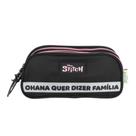 Estojo Triplo Stitch Ohana Preto ET50085SC Luxcel Lançamento 2026