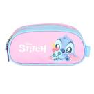 Estojo Triplo Stitch Rosa ET50045SC Luxcel Lançamento 2026