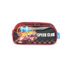 EstojoEscolar Simples Hot Wheels Infantil Preto Luxcel