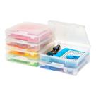 Estojos de armazenamento de papel para scrapbook, organizadores, IRIS USA, pacote com 6 Estojos de armazenamento de papel para scrapbook, organizadores, IRIS USA, pacote com 6