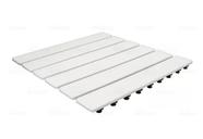 Estrado antiderrapante para banheiro (branco) - Perfetto