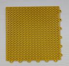 Estrado Modular plástico Kit 22 peças na cor amarelo, tamanho da peça 30 x 30 x 1,4cm Estrado Modular plástico Kit 22 peças na cor amarelo, tamanho da peça 30 x 30 x 1,4cm