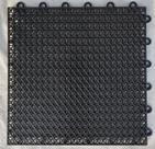 Estrado Modular Plástico Kit 22 peças na cor Preto, tamanho da peça 30 x 30 x1,4cm