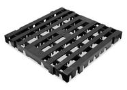 Estrado Plástico 50X50cm Preto Arqplast