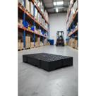 Estrado Plástico Preto 41x82x13cm: Resistência e Organização