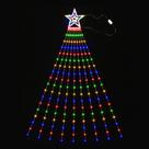 Estrela Cachoeira 209 Leds 9 Fios 2m Bivolt Luz Fada Natal Pisca Pisca