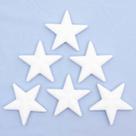 Estrela de Isopor 95mm - 6 Unidades