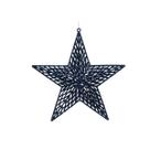 Estrela de Natal Decorativa 20cm Pendente para Árvore de Natal Tok da Casa