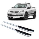 Estribo Aluminio Saveiro G5 2009 A 2012 Anodizado