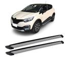 Estribo Captur 2017 2018 2019 2020 2021 2022 Prata Slim