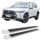 Estribo Corolla Cross 2021 2022 2023 2024 Branco