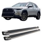 Estribo Corolla Cross 2021 a 2024 Prata