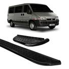 Estribo Ducato Teto Baixo Par Chapa Preto Roda A Roda