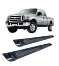 Estribo F-250 Alumínio Preto C D Estribo F-250 Alumínio Preto C D