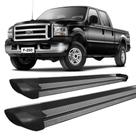 Estribo F-250 Personalizado Preto Fosco C D