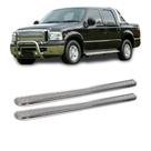 Estribo F250 1999 a 2012 Cabine Dupla Cromado Plataforma