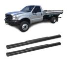 Estribo F4000 1999 2000 2001 2002 2003 Cabine Simples Preto