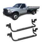 Estribo F4000 2004 2005 2006 2007 2008 Cabine Simples Preto