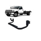 Estribo F4000 Cabine Simples Chapa Preto Original F-4000 Par