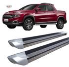 Estribo Fiat Toro Personalizado Alumínio Prata