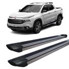 Estribo Fiat Toro Personalizado Alumínio Preto