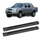 Estribo Frontier 2003 a 2007 Cabine Dupla Preto Alumínio