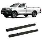 Estribo Hilux 2006 A 2015 Cabine SImples Preto Estribo Hilux 2006 A 2015 Cabine SImples Preto