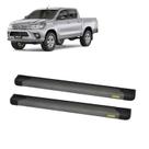 Estribo Hilux 2016 2017 2018 2019 Grafite Cab Dupla Alumínio