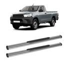 Estribo Hilux 2016 a 2020 Cabine Simples Cromado