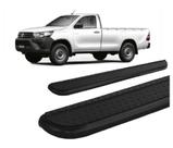Estribo Hilux 2016 a 2020 Chapa de Aço Preto Estribo Hilux 2016 a 2020 Chapa de Aço Preto