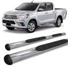 Estribo Hilux 2016 a 2020 Oval Oblongo Cromado C D