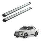 Estribo Hilux 2021 2022 Cabine Dupla Alumínio Polido