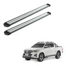 Estribo Hilux 2021 2022 Cabine Dupla Alumínio Polido