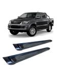 Estribo Hilux Cabine Dupla 2005 a 2015 Plataforma de Alumíni