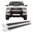 Estribo Hilux CS 2005 a 2015 Branco Estribo Hilux CS 2005 a 2015 Branco