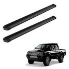 Estribo L200 Savana 1998 1999 2000 2001 Cd Alumínio Preto