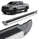 Estribo Lateral Dodge Ram 1500 2021 2022 Personalizado Prata Billet Estribo Lateral Dodge Ram 1500 2021 2022 Personalizado Prata Billet