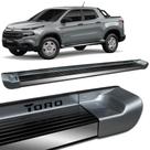 Estribo Lateral Fiat Toro 2016 a 2021 Alumínio Prata Billet Personalizado