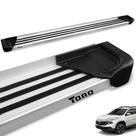 Estribo Lateral Fiat Toro 2016 a 2026 Aluminio Natural A1