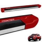 Estribo Lateral Frontier 2017 a 2025 Vermelho Alert Personalizado Estribo Lateral Frontier 2017 a 2025 Vermelho Alert Personalizado