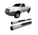 Estribo Lateral Hilux 2005 a 2015 Oval Oblongo Cromado C S