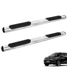 Estribo Lateral Oval Tracker 2020 2021 Aço Carbono Cromado